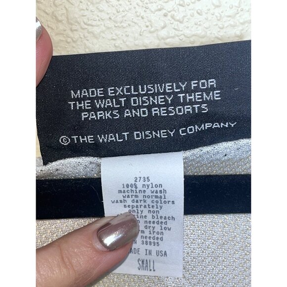 1996 Vtg Run Disney Mickey Mouse Mesh Tank Top Marathon Patch Small Originals - Picture 9 of 11